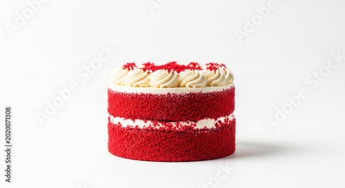 Delicious Red Velvet Cake with Cream Cheese Frosting.