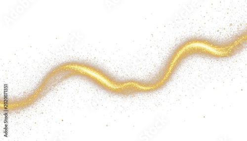 Golden Light Burst Sparks Glow Dynamic Waveform Energy Effect PNG Transparent