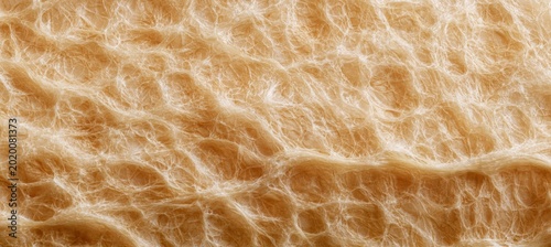 amber citrus peel fibers and translucent membrane texture