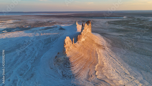 Bilde på lerret Bozzhyra is a tract in the western part of the Ustyurt Plateau on the Mangyshlak