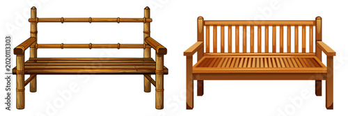 A collection of various detailed cartoon wooden signposts, blank directional arrow boards, and rustic pathway indicators isolated on a white background.