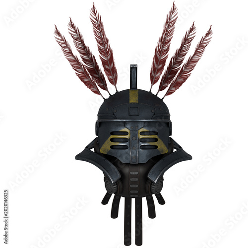 Bild auf Leinwand Maximus Warrior Helmet