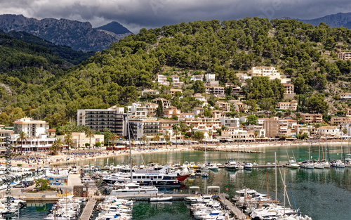 Port de Soller town - Mallorca Balearic Islands Spain