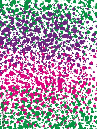 Colorful paint splatter texture for creative design projects