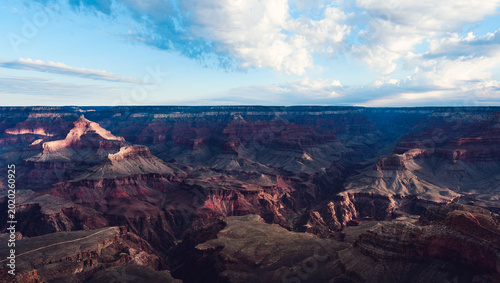 Photography grand canyon national park sunrise looking over the valley in arizona