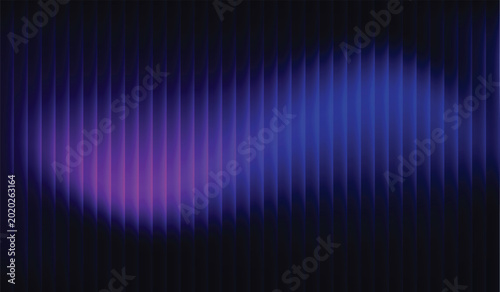 Abstract gradient Soft glass texture background. Ribbed Glass Texture and Vibrant Violet Blue Gradient backgrounds. Mesh Gradient Reeded glass effect on dark color background