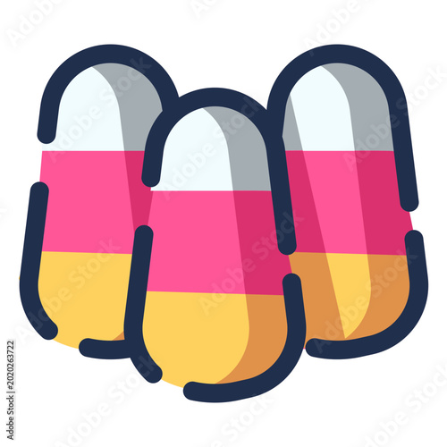 Φωτογραφία Color candies icon