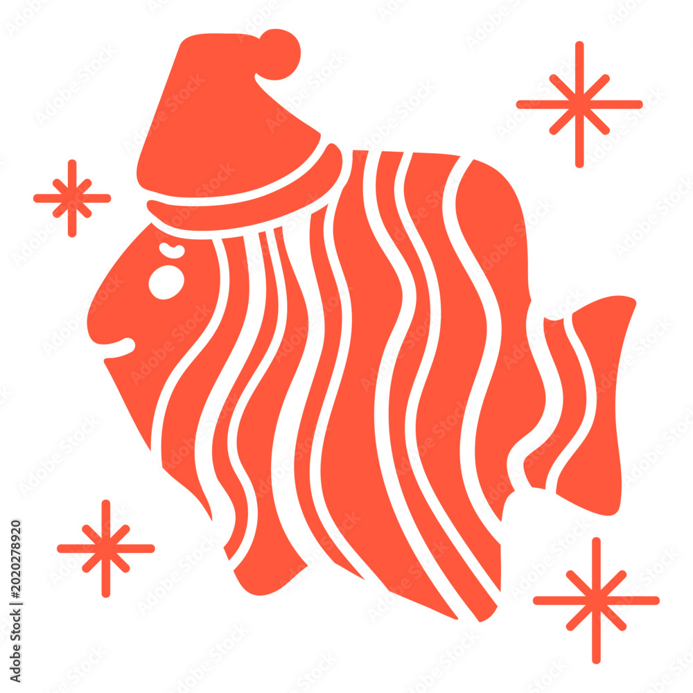 Photos Fish peppermint design