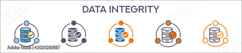 Foto Data Integrity Element For Design Graphic - Multi Styles