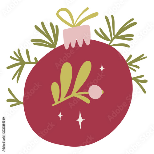 Tablou pe pânză Decorations to arise the Christmas spirit