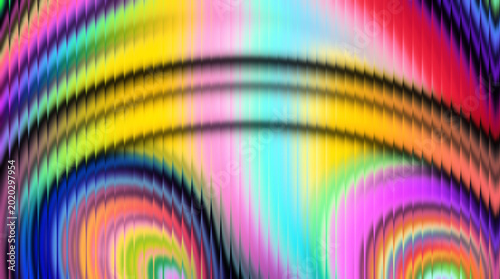 Rainbow abstract background with swirling colorful pattern, gradient texture