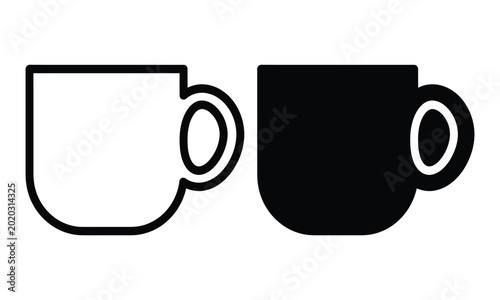 Art & Illustration Black smartphone icon outline vector
