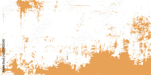 Fotografie Abstract orange grunge background featuring a textured paint splash pattern with