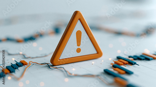 Financial Caution: An orang...
