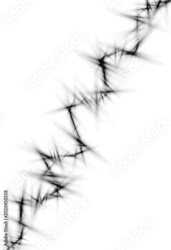 Luxury Sharp Glowing Light Streak Overlay, Abstract Thin Shining Line Graphic Element on Transparent Background