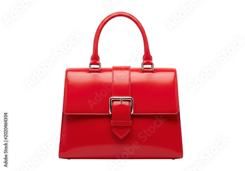 The iconic red handbag from the famous fashion house of hermes