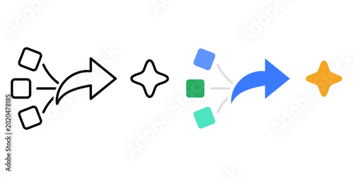 Foto Data lineage icon