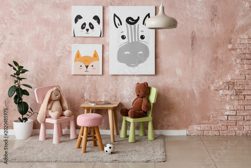 Interior of children's room...