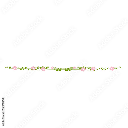 Spring flower border