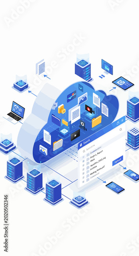 Cloud storage solutions and digital data management systems for modern businesses and personal use