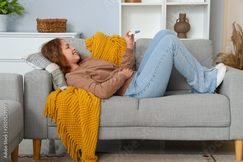 Happy young lesbian woman w...