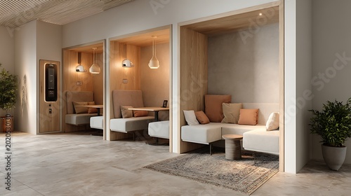 Private Work Booths for Concentration / 集中用のプライベートワークブース