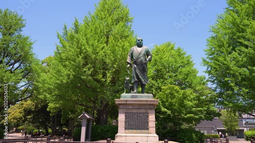上野恩賜公園の西郷隆盛像