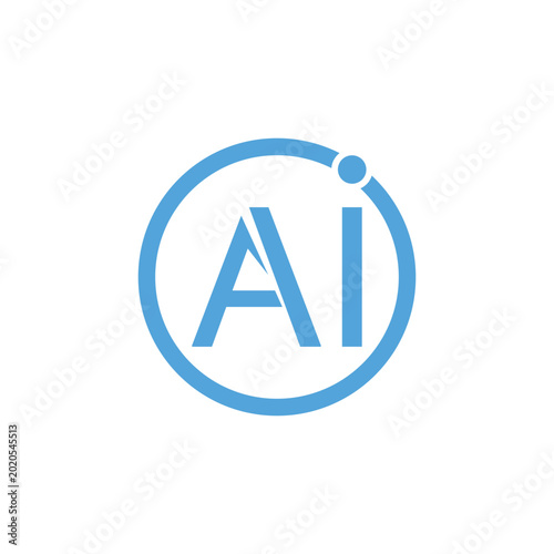 Ai circuit logo icon