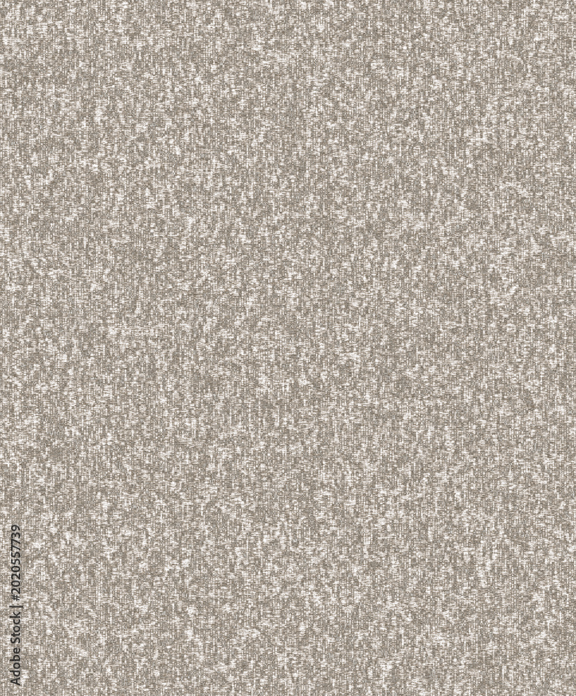 Fototapeta premium Seamless sophisticated champagne beige silky bouclé weave texture with elegant glossy white thread accents and high-density melange patterns for premium architectural background
