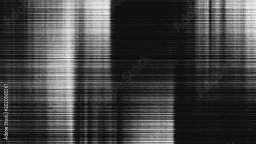 Fotografie Black and white photocopy paper texture,monochrome glitch texture