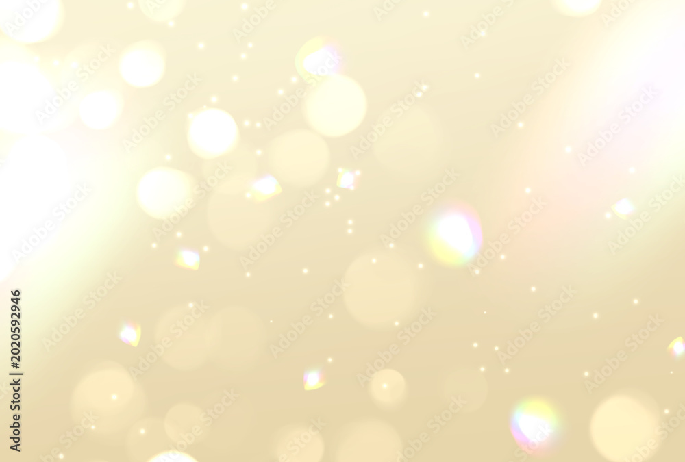 Obraz premium 背景素材_光_ゴールド