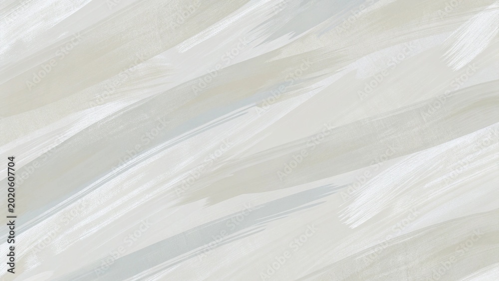 Obraz premium Abstract neutral watercolor brush strokes background with soft beige, cream, white and light gray tones, layered acrylic paint texture, hand elegant muted palette with subtle canvas texture