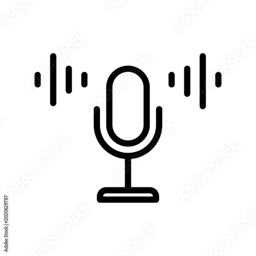 podcast microphone icon