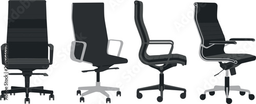 Картината върху платно Drafting stool with footrest and swivel base