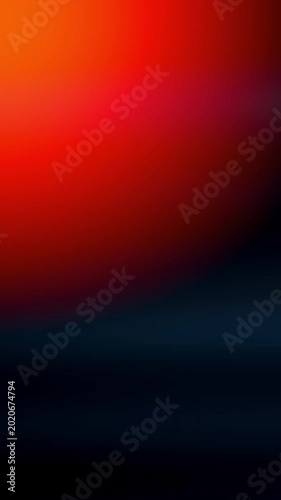 Animated Cinematic Film Burn with Lens Flare Vertical Video