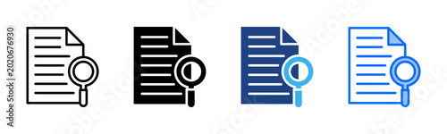 Fotografie Transparency icon set multiple style collection