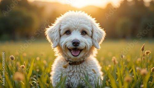 dog, pet, animal, puppy, white, cute, poodle, happy, dogs