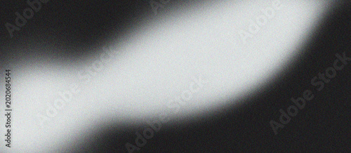 Фотография Black noisy background, grainy gradient dark monochrome abstract banner poster h