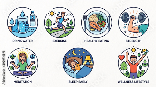 healthy life activities 