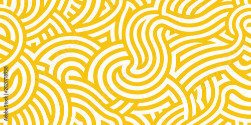 Abstract white and yellow stripe pattern background, modern texture with geometric shapes, seamless pattern background.