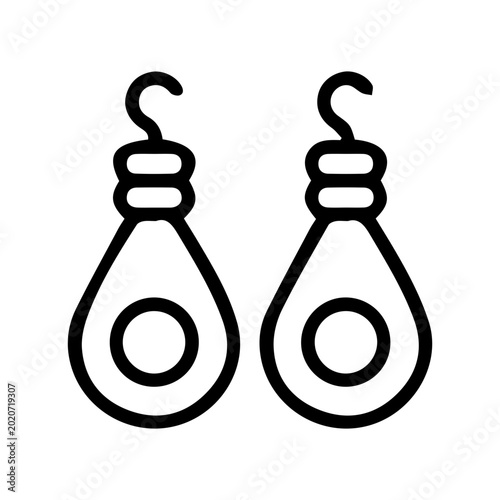 Foto Fashionable Drop Earrings