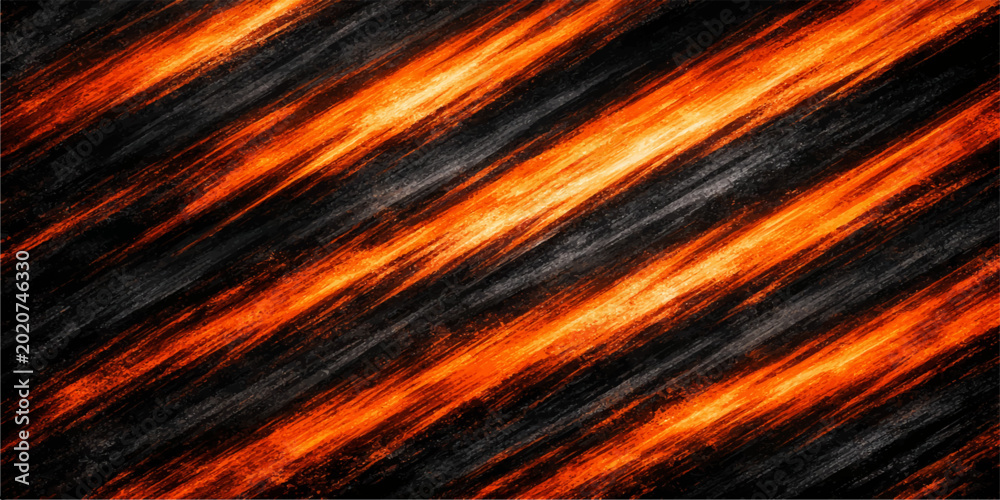 Ταπετσαρία A hot abstract fire background features burning orange and red flames with a bla