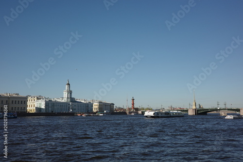 Foto View of the Hermitage from the Neva River