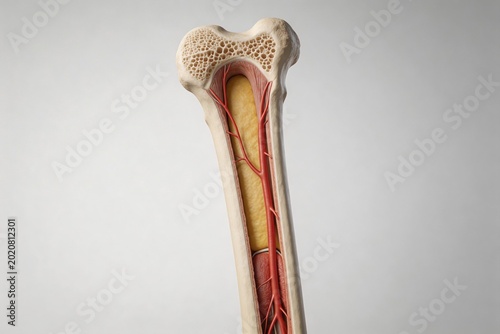 Cross section of a human bone