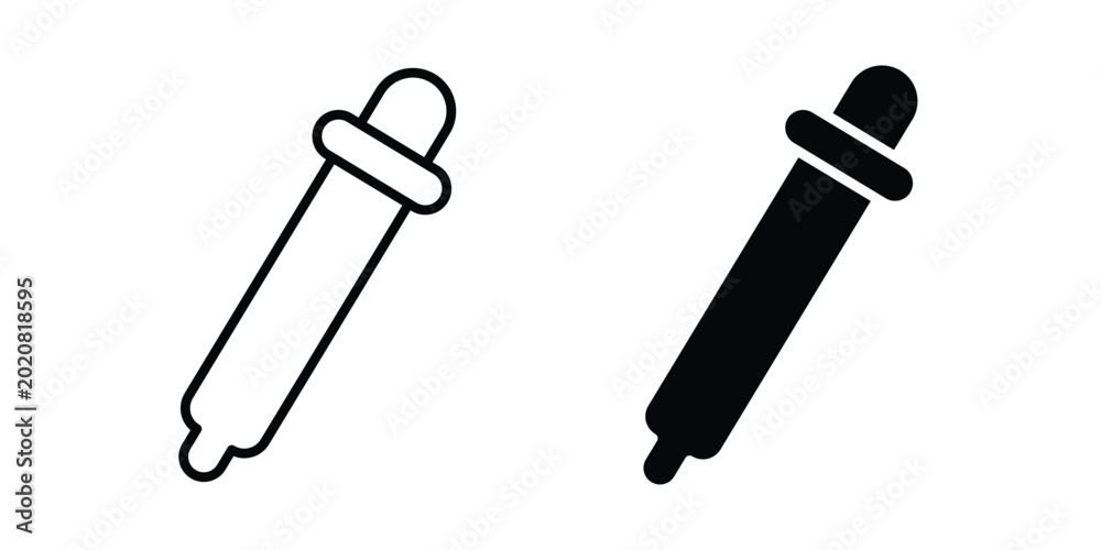 Фотография Eye dropper icon simple element illustration pack