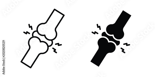 Bild auf Leinwand Joint icon simple element illustration pack