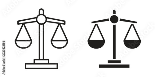 Foto Scale icon simple element illustration pack