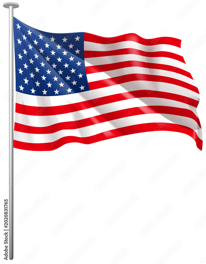 Fototapeta premium usa flag usa png