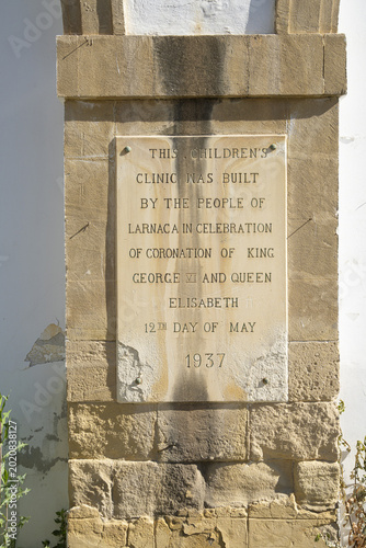 Foto the old former Children Clinic in Larnaka, Cyprus