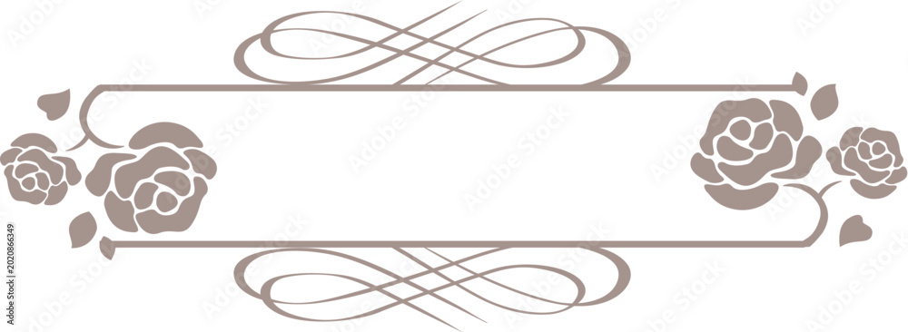 Fotografi Decorative frame